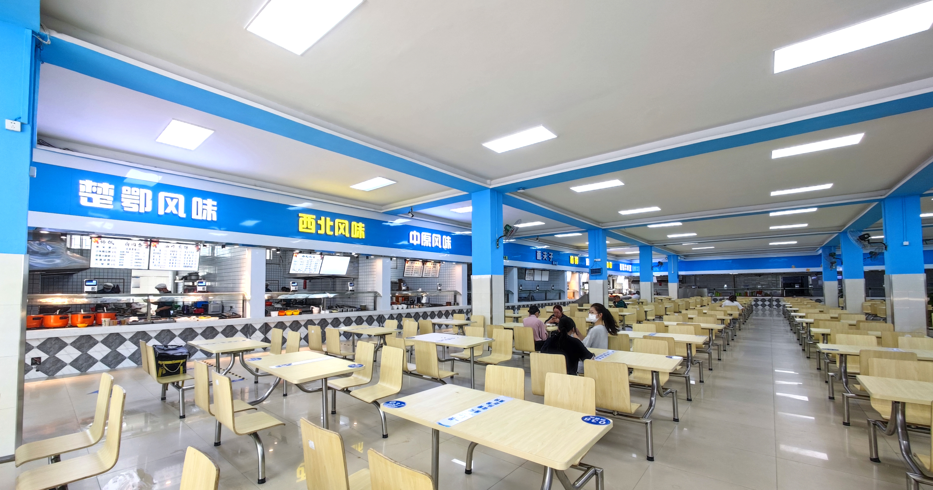 旧貌换新颜北区食堂学二食堂闪亮登场